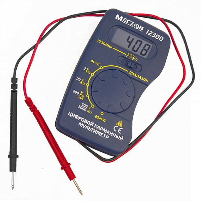 Мультиметр цифровой МЕГЕОН 12300