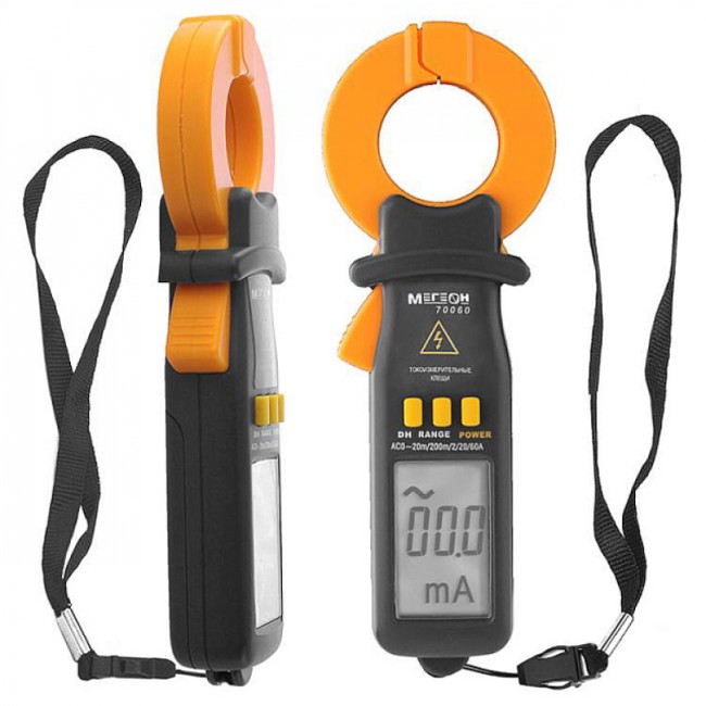Компактные цифровые токоизмерительные клещи МЕГЕОН 70060