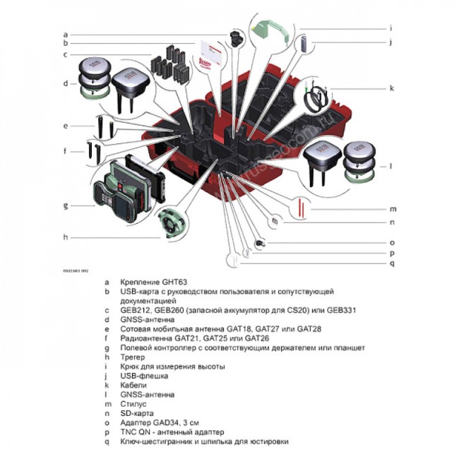 GNSS-приемник Leica GS18 I LTE & UHF