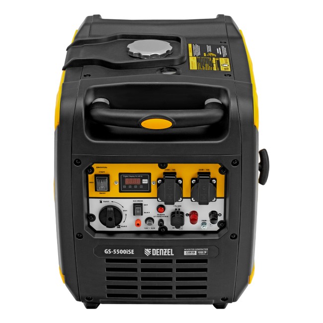 Генератор инверторный GS-5500iSE, 5,5 кВт Denzel Генератор инверторный GS-5500iSE, 5,5 кВт Denzel
