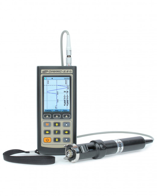 Измеритель прочности бетона ОНИКС-2.6ВБ версия 2 без встроенного пирометра