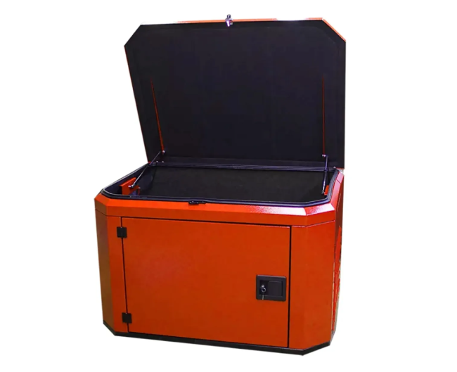 Дизельный генератор AMO ADG 6000EF3 + кожух для генератора 1400SS (супер тихий)