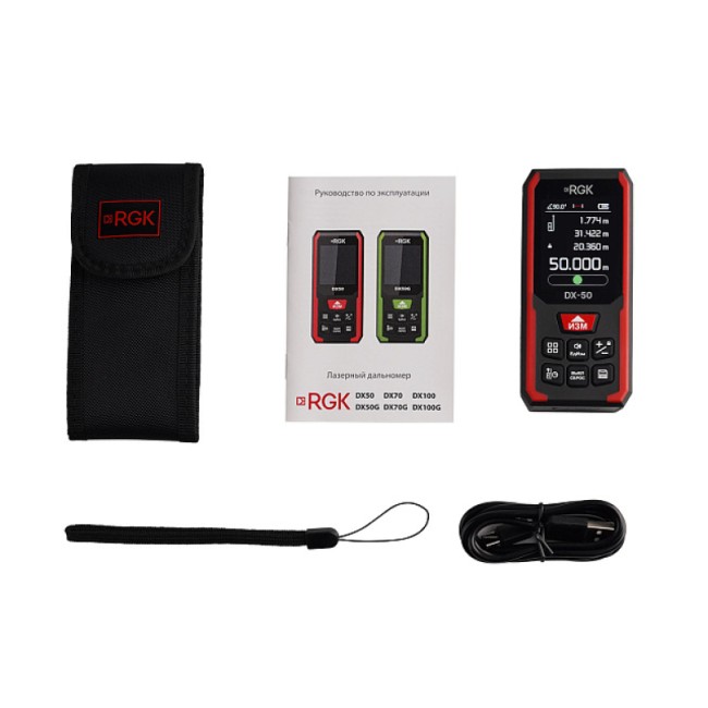 Лазерный дальномер RGK DX-50