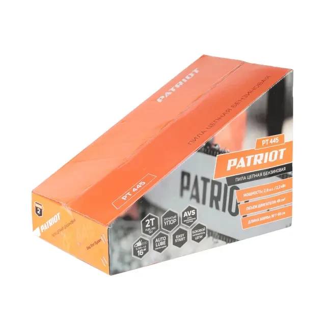 Цепная бензиновая пила Patriot PT 445 Цепная бензиновая пила Patriot PT 445