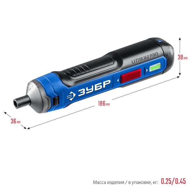 Аккумуляторная отвертка PSD-4 ЗУБР Аккумуляторная отвертка PSD-4 ЗУБР
