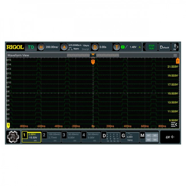 Цифровой осциллограф RIGOL DHO914S