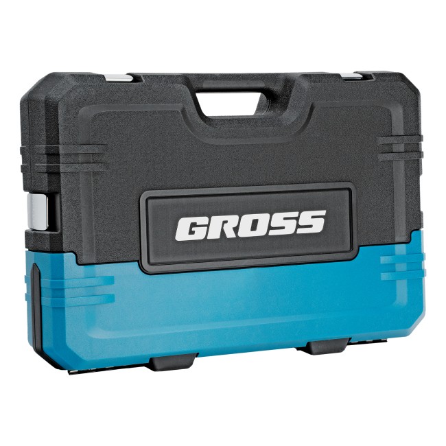 Набор инструментов 1/4", 1/2", CrV 115 предметов Gross Набор инструментов 1/4", 1/2", CrV 115 предметов Gross