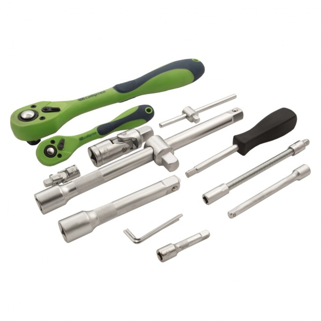 Набор инструментов 1/2", 1/4" CrV 94 предмета Сибртех