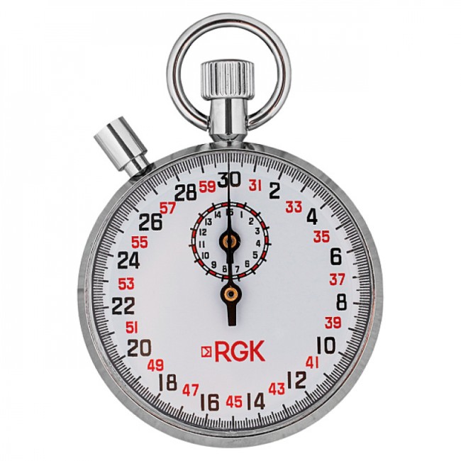 Секундомер механический RGK SWM-1B3 с поверкой Секундомер механический RGK SWM-1B3 с поверкой