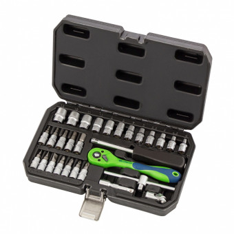 Набор инструментов 1/4" CrV 29 предметов Сибртех Набор инструментов 1/4" CrV 29 предметов Сибртех