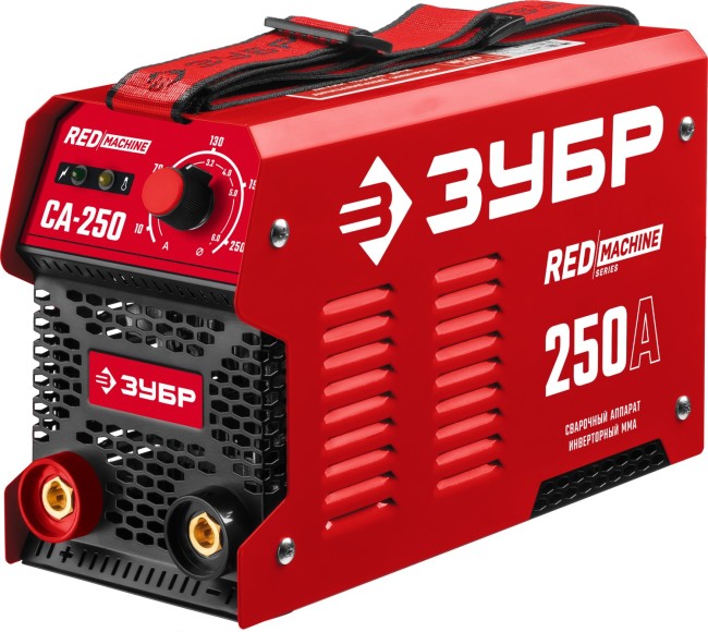 Сварочный аппарат инверторный СА-250 ЗУБР ММА