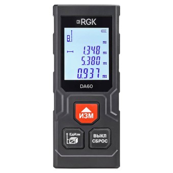 Лазерный дальномер RGK DA60 Лазерный дальномер RGK DA60