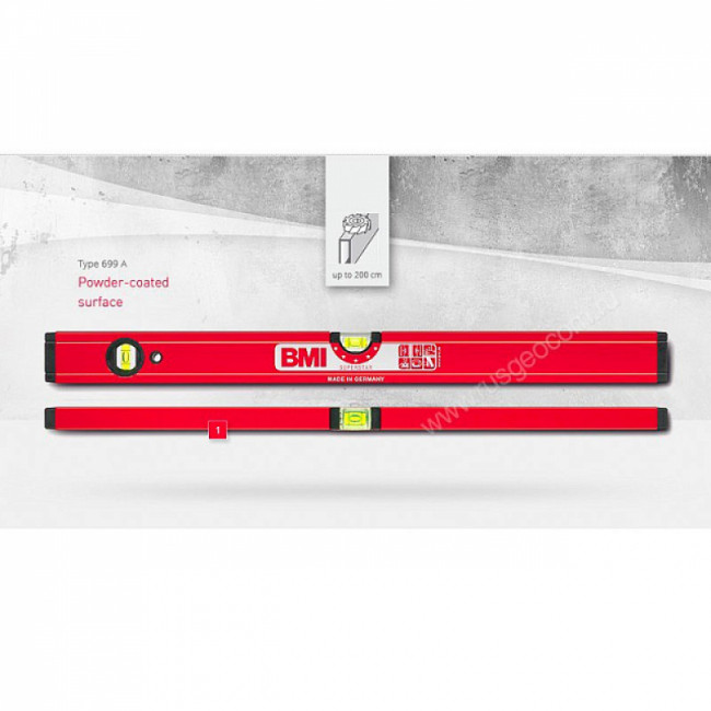 Строительный уровень BMI Superstar 699A 40 см Строительный уровень BMI Superstar 699A 40 см