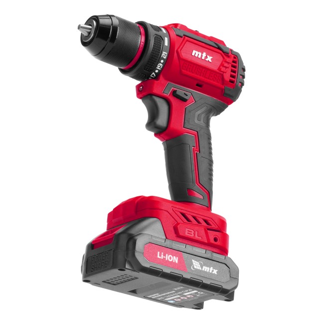Дрель-шуруповерт аккумуляторная CDS-BL-20 MTX