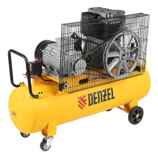 Компрессор воздушный ременной BCI4000-T/100 Denzel Компрессор воздушный ременной BCI4000-T/100 Denzel