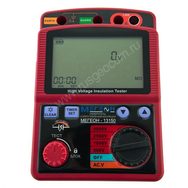 Мегаомметр МЕГЕОН 13150 Мегаомметр МЕГЕОН 13150