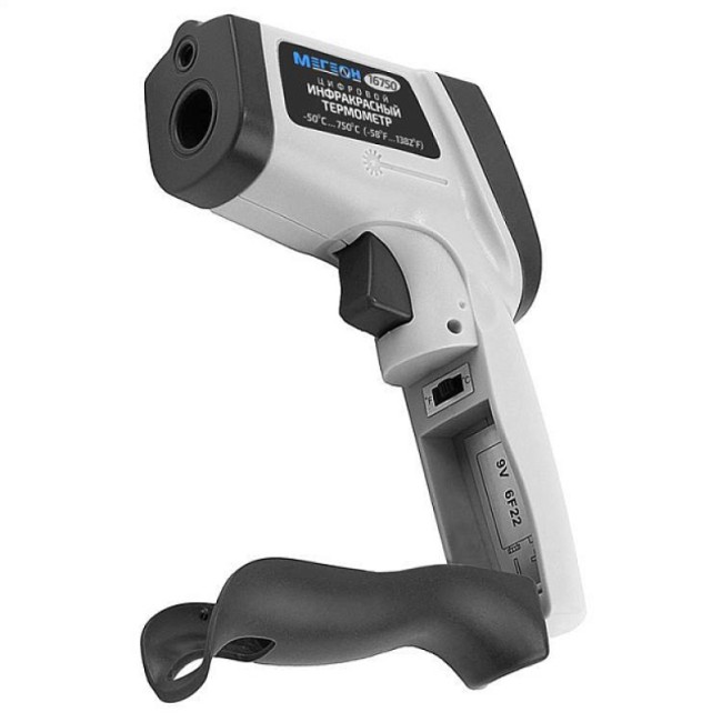Инфракрасный измеритель температуры с цветным дисплеем МЕГЕОН 16750