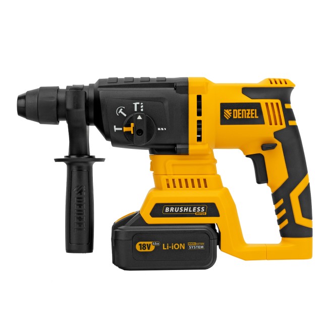 Перфоратор аккумуляторный BLRH-IB-26 Denzel