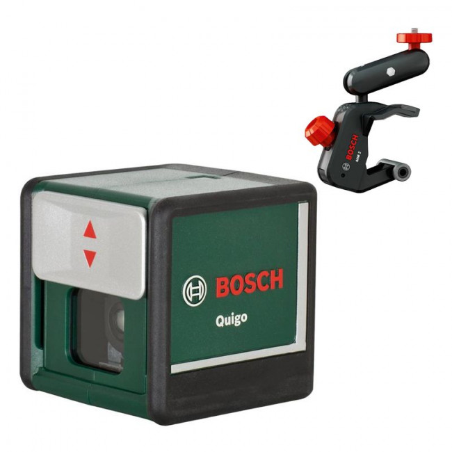 Лазерный уровень BOSCH Quigo III с держателем MM2