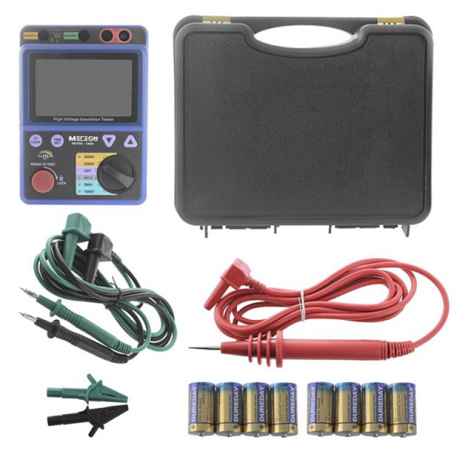 Измеритель сопротивления изоляции (мегаомметр) МЕГЕОН 13900 с поверкой Измеритель сопротивления изоляции (мегаомметр) МЕГЕОН 13900 с поверкой
