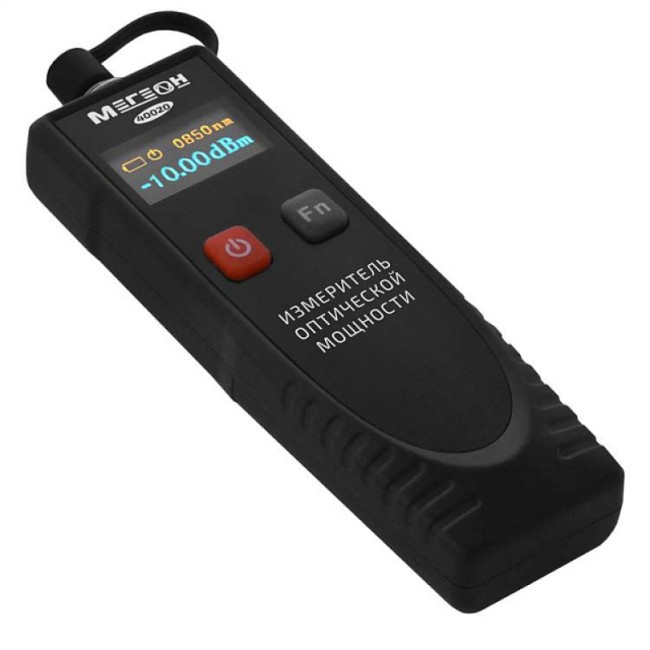 Измеритель мощности оптического излучения (оптический тестер) МЕГЕОН 40020 Измеритель мощности оптического излучения (оптический тестер) МЕГЕОН 40020
