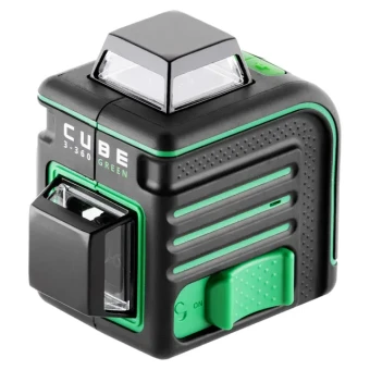 Лазерный уровень ADA CUBE 3-360 GREEN Professional Edition