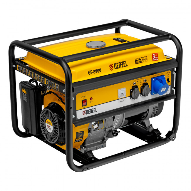 Генератор бензиновый GE 8900, 8.5 кВт Denzel Генератор бензиновый GE 8900, 8.5 кВт Denzel