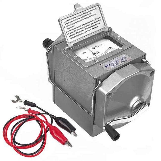 Измеритель сопротивления изоляции (мегаомметр) МЕГЕОН 13100