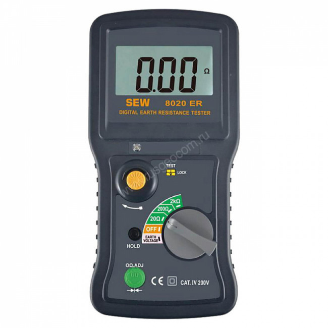 Измеритель сопротивления заземления SEW 8020 ER Измеритель сопротивления заземления SEW 8020 ER