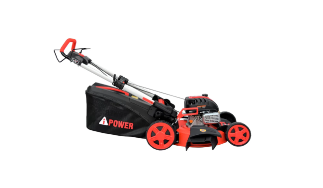 Складная газонокосилка бензиновая самоходная A-iPower AM53S