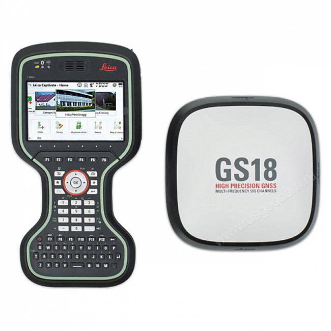 Комплект GNSS-приемника ровера Leica GS18T (GSM и радио)+CS20 Disto