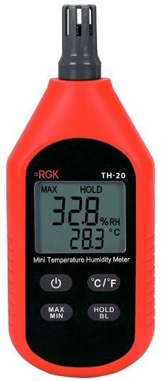 Термогигрометр RGK TH-20 с поверкой