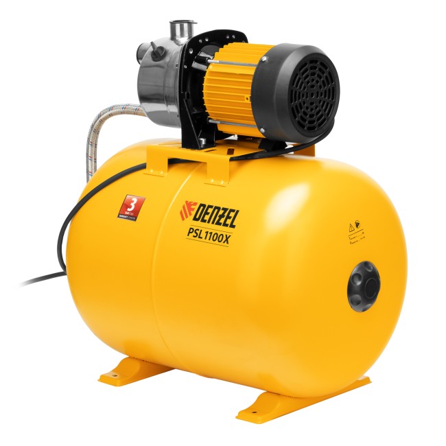 Насосная станция PSL1100X, 1100 Вт Denzel Насосная станция PSL1100X, 1100 Вт Denzel
