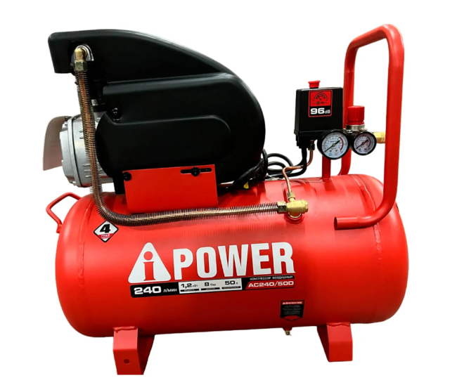 Компрессор поршневой масляный AC240/50D A-iPower