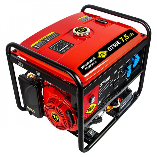 Бензиновый генератор DDE G750E Бензиновый генератор DDE G750E