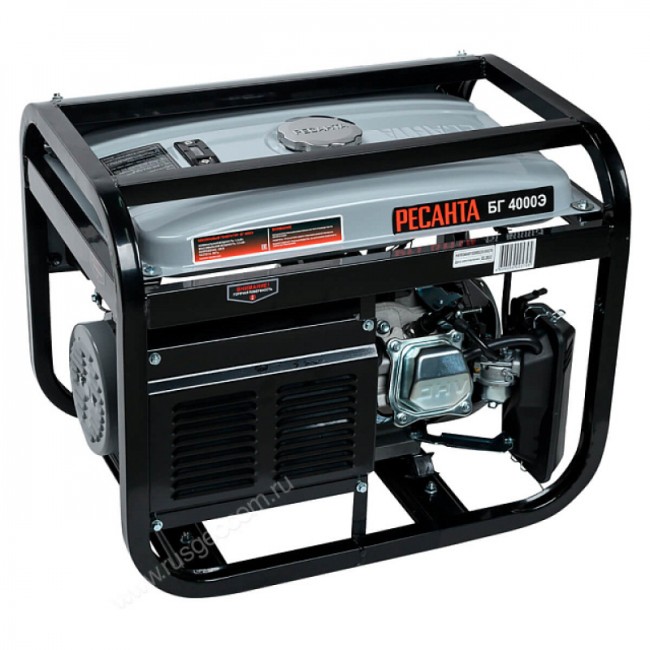 Бензиновый генератор Ресанта БГ 4000 Э Бензиновый генератор Ресанта БГ 4000 Э