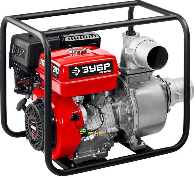 Мотопомпа бензиновая МП-1600 ЗУБР